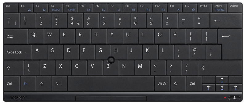 Sony Wireless Keyboard (QWERTY) (PS3), Sony Computer Entertainment