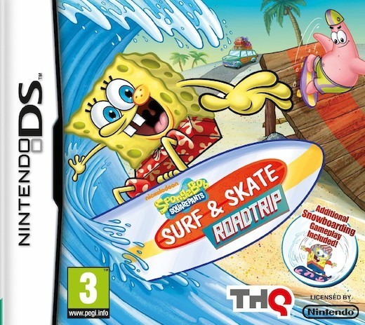 SpongeBob: Het Surf & Skate Avontuur (NDS), THQ