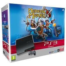 PlayStation 3 Console (320 GB) Slimline + PlayStation Move Starters Pack + Medieval Moves (PS3), Sony Computer Entertainment