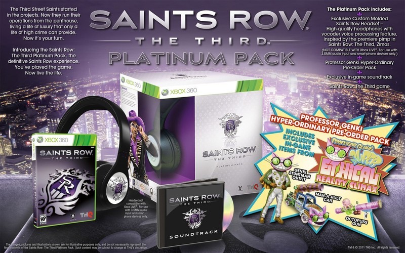 Saints Row: The Third Platinum Pack (Xbox360), Volition