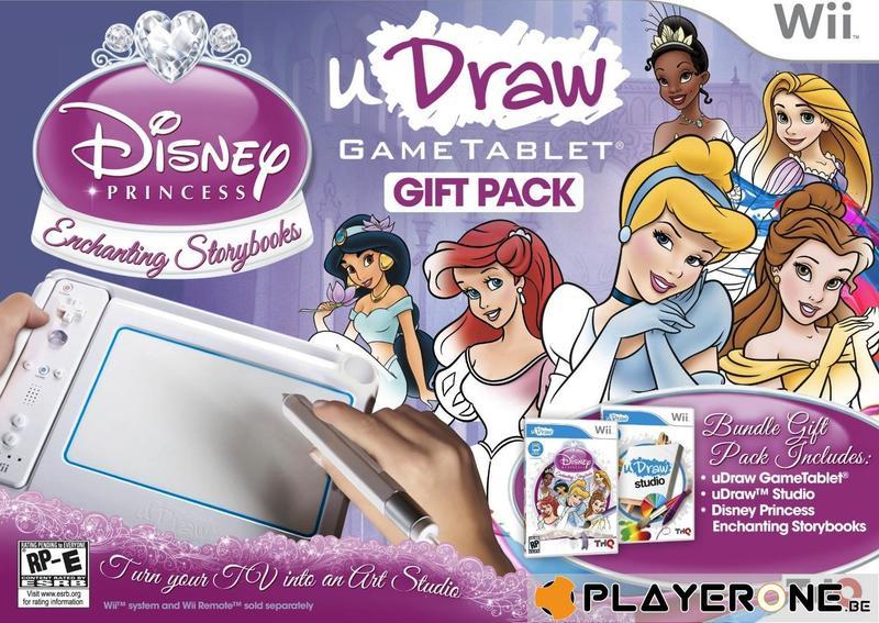 uDraw Gametablet + Disney Prinses: Betoverende Verhalen (Wii), THQ