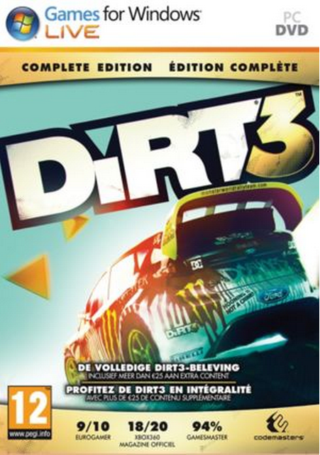 Dirt 3 Complete Edition (PC), Codemasters