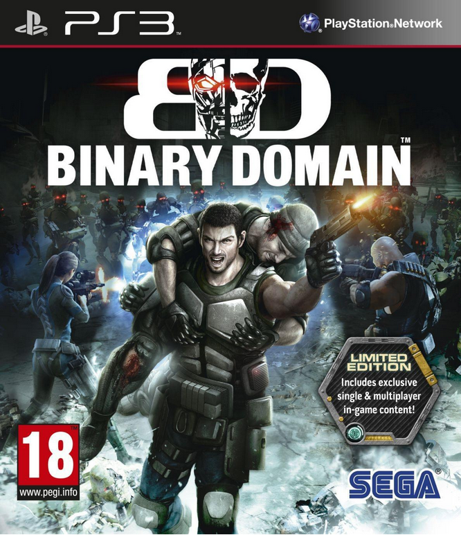 Binary Domain Limited Edition (PS3), SEGA