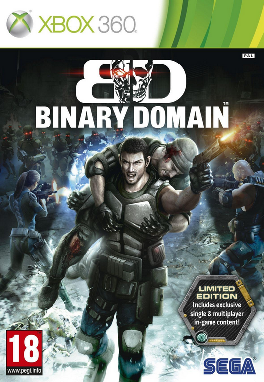Binary Domain Limited Edition (Xbox360), SEGA