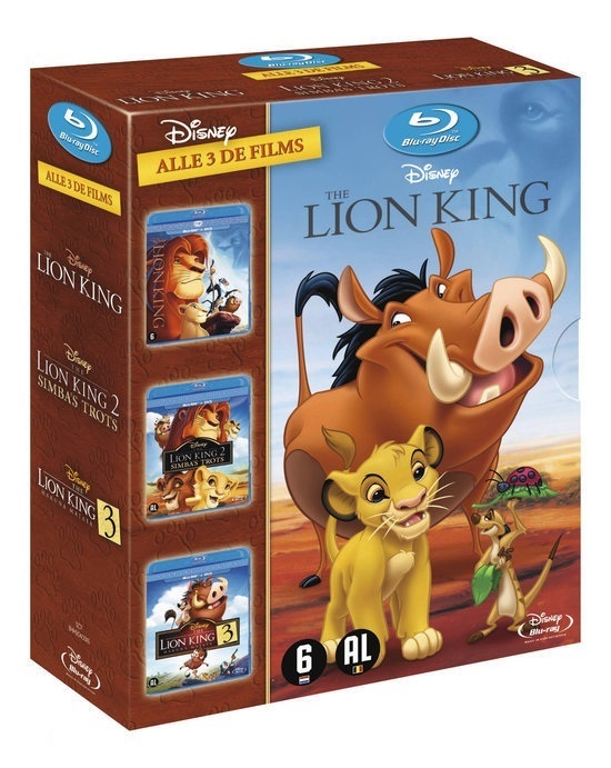 The Lion King Trilogy (Blu-ray), Roger Allers & Rob Minkoff & Darrell Rooney