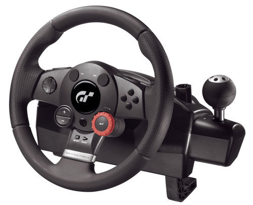 Logitech Driving Force GT Steering Wheel (PS3) (PS3), Logitech