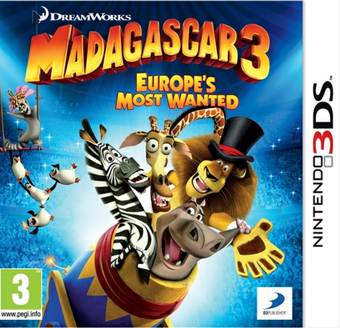 Madagascar 3: Europe's Most Wanted (3DS), Monkey Bar Games