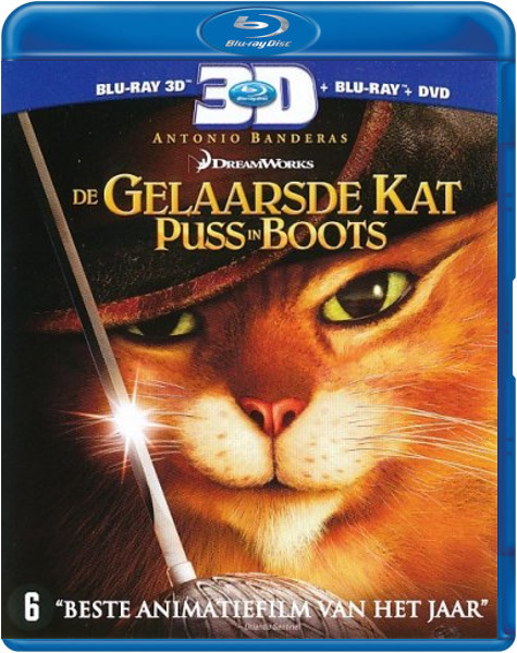 Puss In Boots (2D+3D) (Blu-ray), Chris Miller