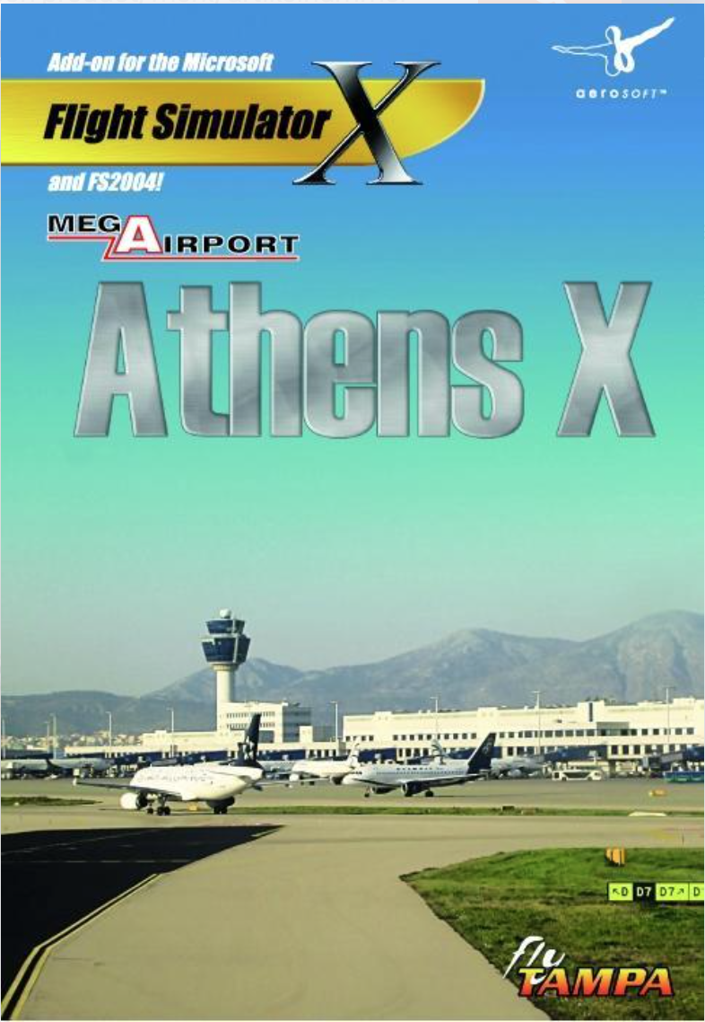 Flight Simulator X: Mega Airport Athens uitbreiding (PC), Aerosoft