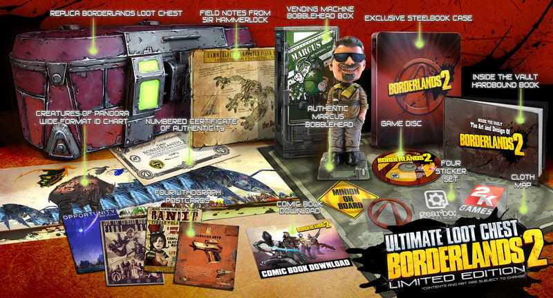 Borderlands 2 Ultimate Loot Chest Limited Edition (PC), Gearbox Software