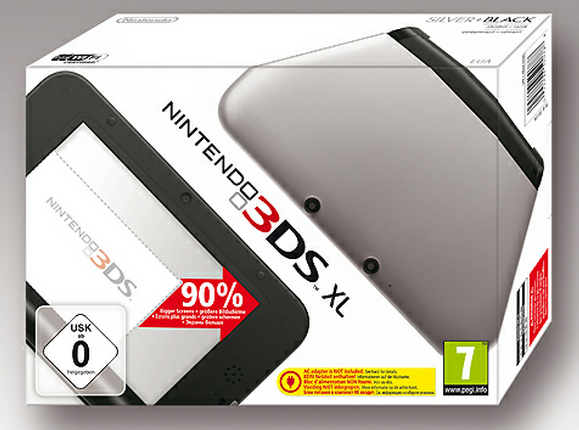 Nintendo 3DS XL Console Zilver (3DS), Nintendo