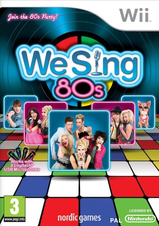 We Sing 80's (inclusief 2 microfoons) (Wii), Nordic Games