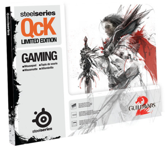 SteelSeries QcK Muismat Guild Wars 2: Logan Edition (PC), SteelSeries