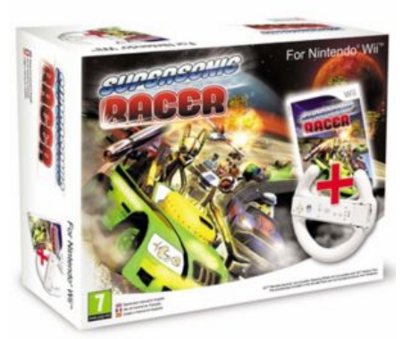 Supersonic Racer + Steering Wheel (Wii), FunBox Media