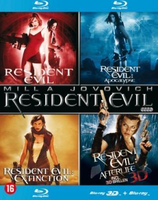 Resident Evil 1-4 Box (Blu-ray), Paul W.S. Anderson