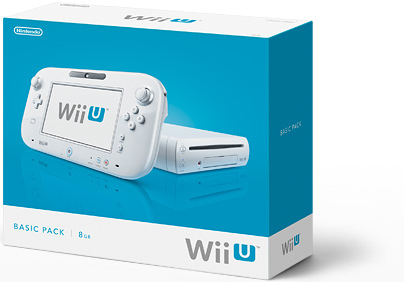 Wii U Console 8GB Basic (wit) (Wiiu), Nintendo