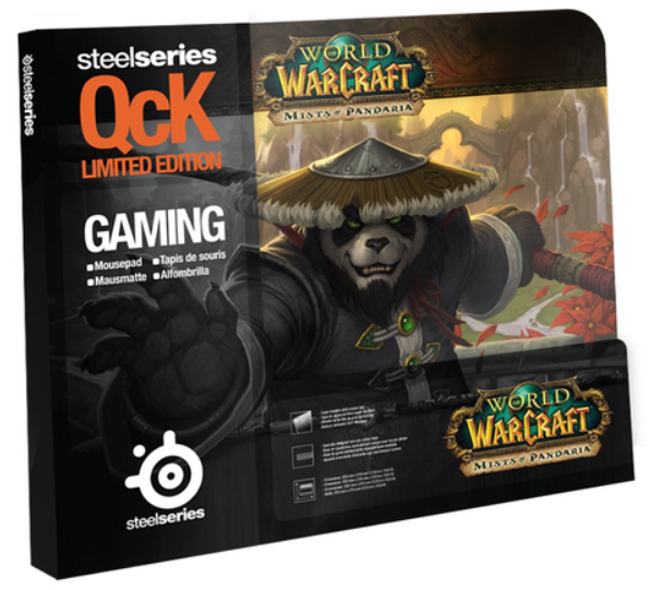 SteelSeries QcK Muismat World of Warcraft Mists Of Pandaria: Monk Edition (PC), SteelSeries