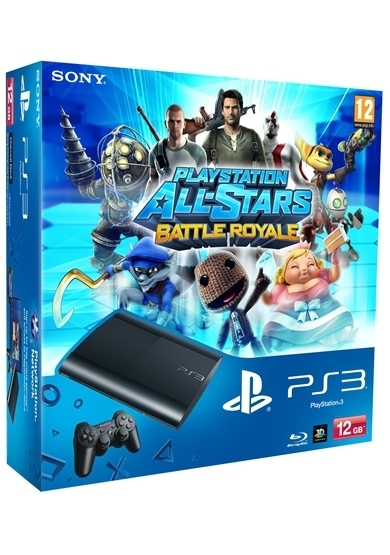 PlayStation 3 Console (12 GB) Super Slim + PlayStation All-Stars Battle Royale (PS3), Sony Computer Entertainment