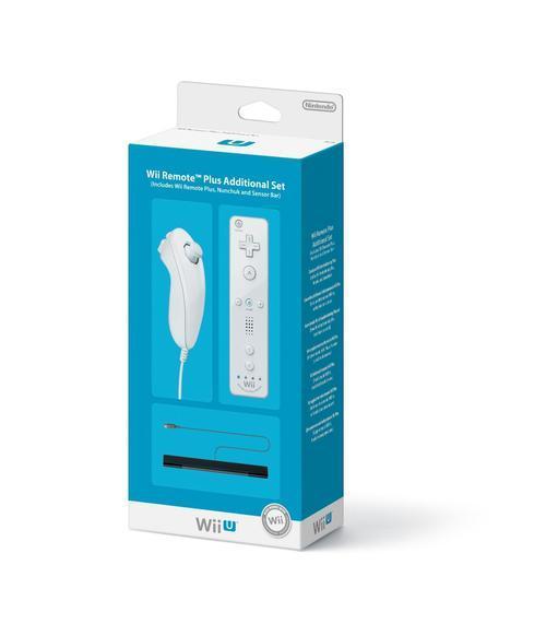 Wii U Remote Plus Combinatieset (wit) (Wiiu), Nintendo