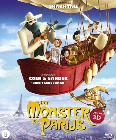 Het Monster Van Parijs (2D+3D) (Blu-ray), Bibo Bergeron