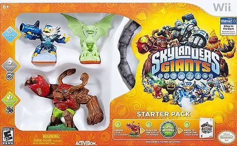 Skylanders: Giants Starter Pack (Met Glow In The Dark Cynder en Glow In The Dark Portal) (Wii), Toys for Bob