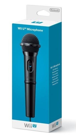 Wii U Official Wired Microphone (zwart) (Wiiu), Nintendo