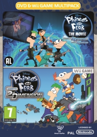 Phineas and Ferb: Across the Second Dimension + DVD