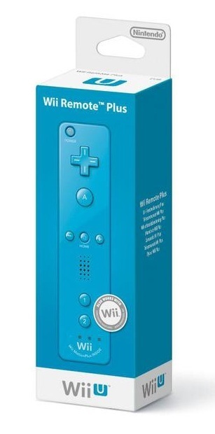 Wii U Remote Plus (blauw) (Wiiu), Nintendo