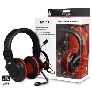 4Gamers Stereo Gaming Headset Cp-Pro Zwart (PS3), 4Gamers