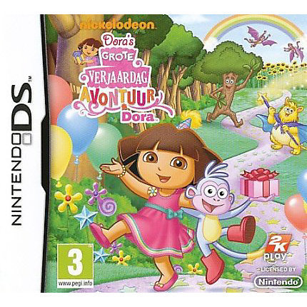 Dora's Grote Verjaardag Avontuur (NDS), 2K Play