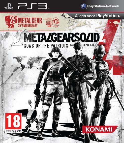 Metal Gear Solid 4: Guns of the Patriots 25th Anniversary Edition (PS3), Konami