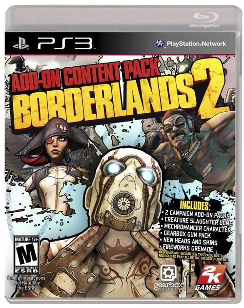 Borderlands 2 Game Add-on Pack (PS3), Gearbox Software