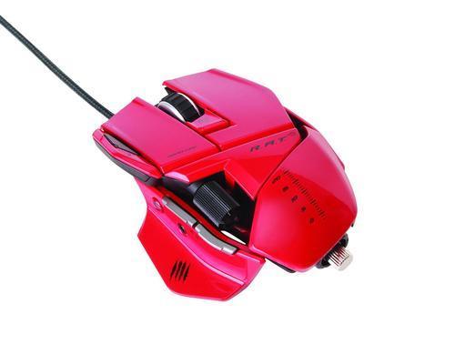 Saitek Cyborg R.A.T. 5 Gaming Mouse (Rood) (PC), Saitek