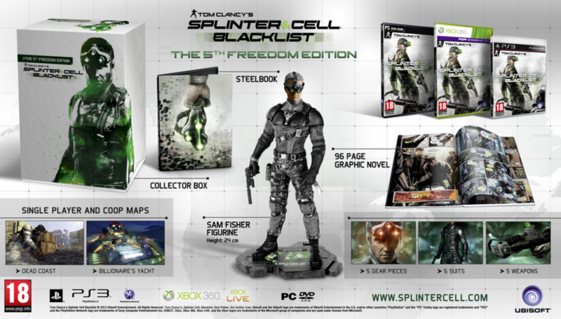 Tom Clancy's Splinter Cell: Blacklist 5th Freedom Edition (Xbox360), Ubisoft