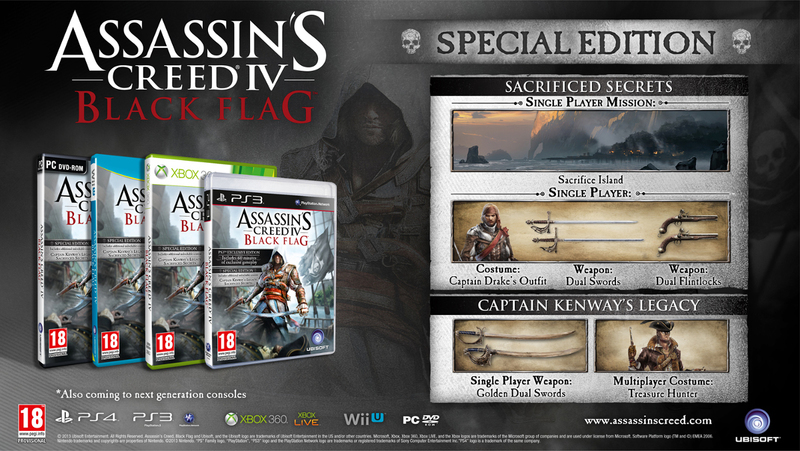 Assassin's Creed IV: Black Flag Special Edition (Wiiu), Ubisoft