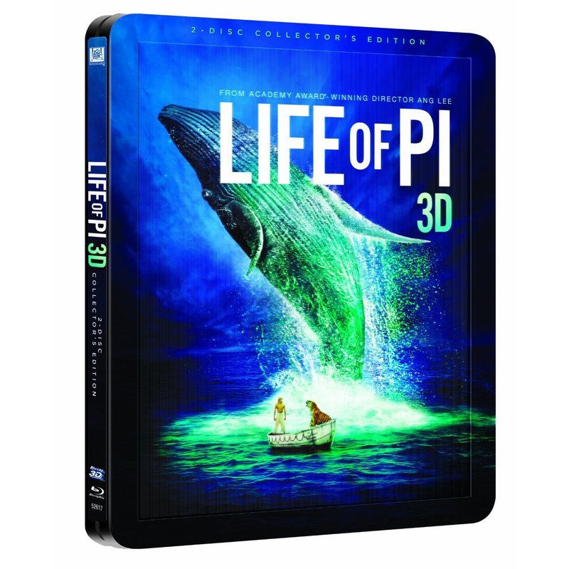Life Of Pi (2D+3D)(Steelbook) (Blu-ray), Ang Lee