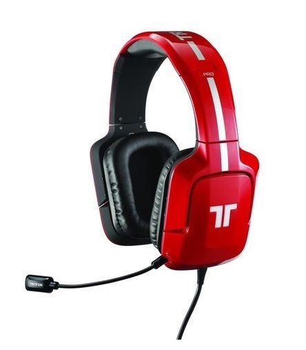Tritton Pro+ True 5.1 Surround Headset Red (PS3/X360/PC/Mac) (PS3), Tritton