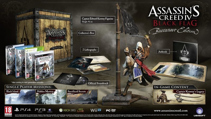 Assassin's Creed IV: Black Flag Buccaneer Edition (PC), Ubisoft