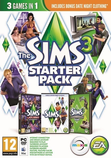De Sims 3 + Na Middernacht uitbreiding + Luxe Accessoires uitbreiding (PC), The Sims Studio