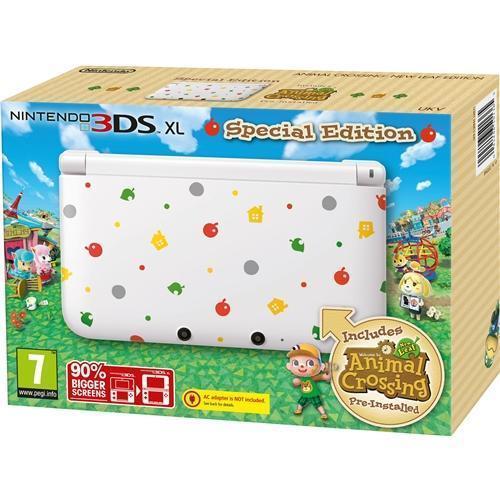 Nintendo 3DS XL Console Animal Crossing Limited Edition + Animal Crossing: New Leaf (3DS), Nintendo