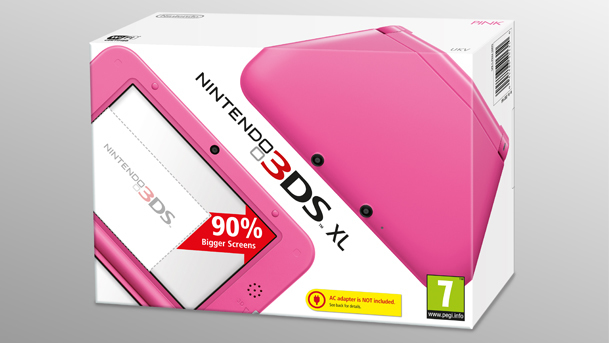 Nintendo 3DS XL Console Roze (3DS), Nintendo