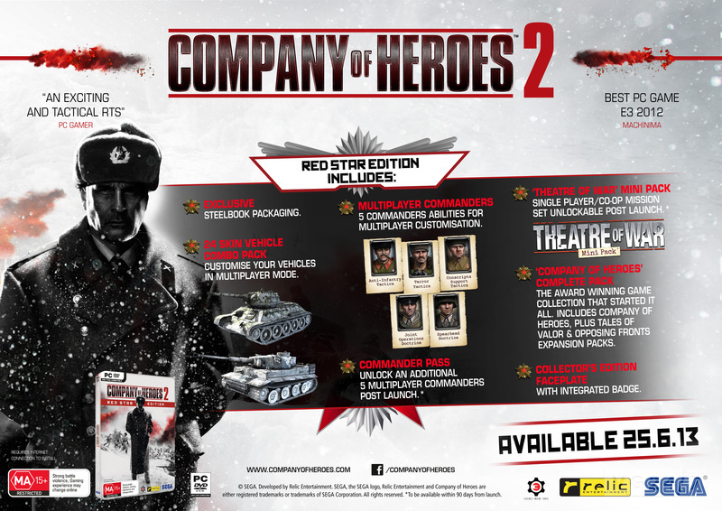 Company of Heroes 2 Red Star Edition (PC), Relic Entertainment
