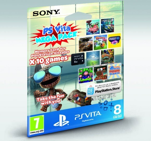 Sony PlayStation Vita Memory Card 8 GB + 10 Apps&Games (PSVita), Sony Computer Entertainment