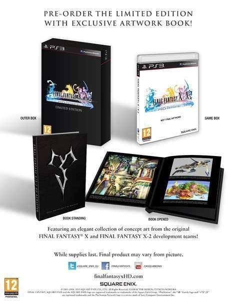Final Fantasy X & X-2 HD Remaster Limited Edition (PS3), Square Enix