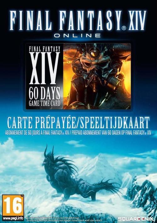 Final Fantasy XIV Online Pre-Paid Game Card (60 dagen) (PC), Square Enix