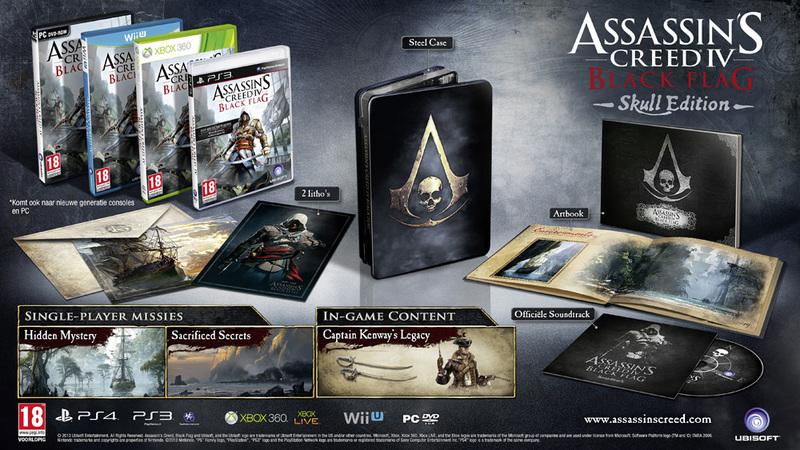 Assassin's Creed IV: Black Flag Skull Edition (PS4), Ubisoft