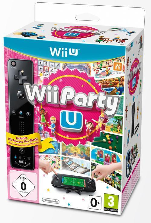 Wii Party U + Wii U Remote Plus Black