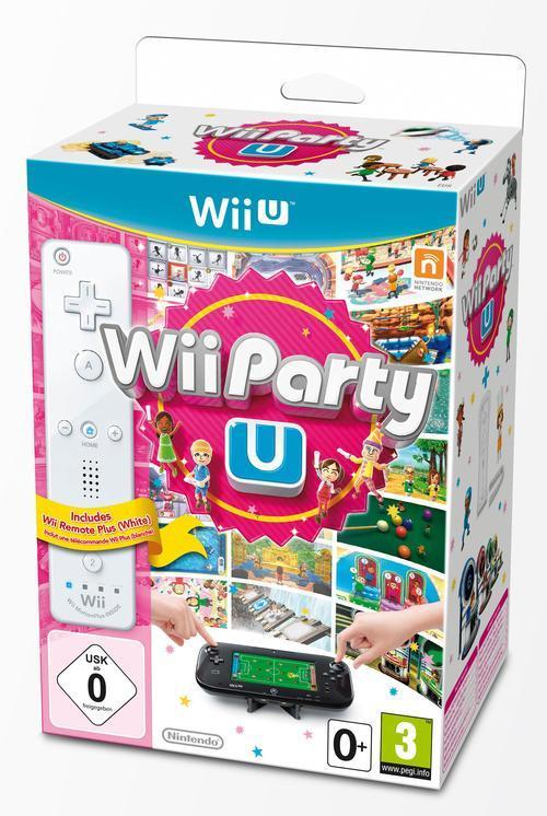 Wii Party U + Wii U Remote Plus White (Wiiu), Nintendo