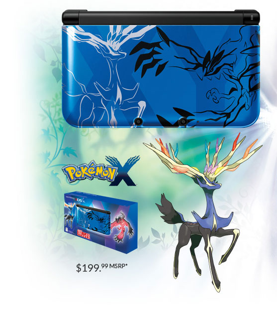 Nintendo 3DS XL Console Pokemon Xerneas Limited Edition (3DS), Nintendo