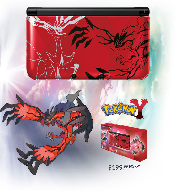 Nintendo 3DS XL Console Pokemon Yveltal Limited Edition (3DS), Nintendo